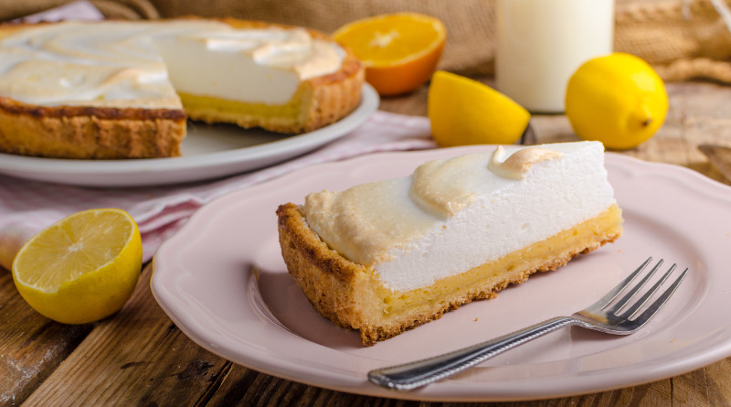 Citronový cheesecake