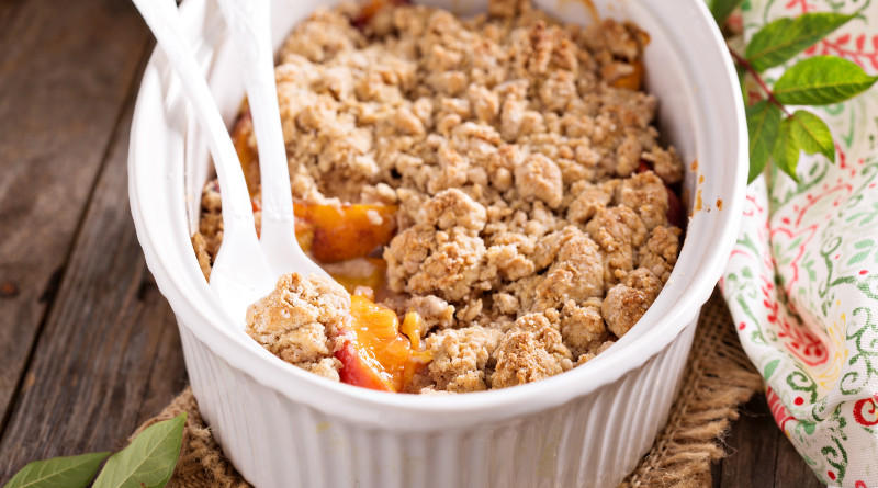 Meruňkový crumble