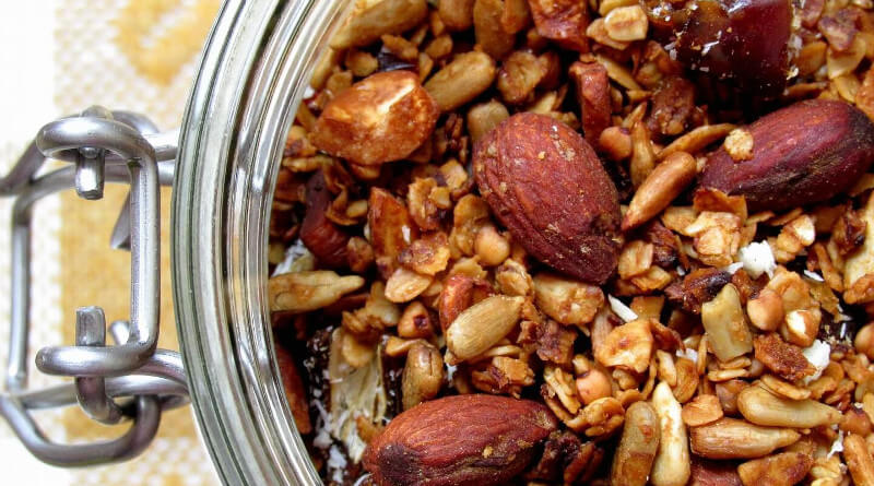 Pečené müsli